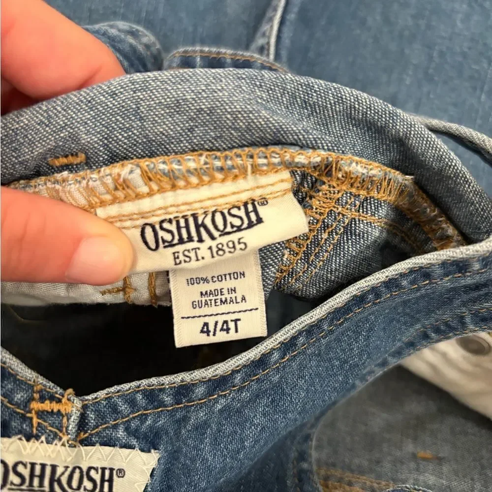 Osh Kosh B’Gosh denim overall dress
